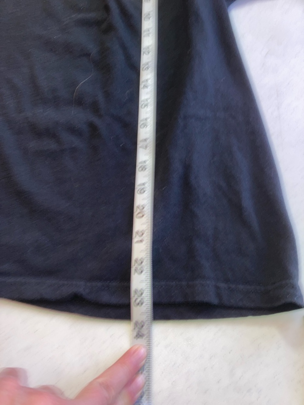 PLAYBOY Black Tee with Vertical Logo - Picture 5 of 5